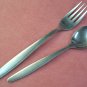 AMEFA AFS 18 AFS18 SMALL SPOON & PLACE FORK STAINLESS FLATWARE SILVERWARE
