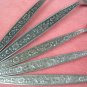 STANLEY ROBERTS CROWN JOELLE CASTILE 2 FORKS &3 TEASPOONS STAINLESS FLATWARE SILVERWARE