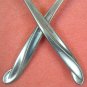 INTERNATIONAL SPACE 2 PLACE SPOONS STAINLESS FLATWARE SILVERWARE