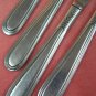 ROGERS Co BEADED ELEGANCE 4 PLACE KNIVES STAINLESS FLATWARE SILVERWARE