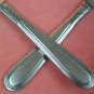 ROGERS Co BEADED ELEGANCE 4 PLACE KNIVES STAINLESS FLATWARE SILVERWARE