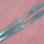 SRI STANLEY ROBERTS CORTINA 2 PLACE KNIVES STAINLESS FLATWARE SILVERWARE