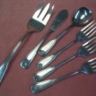 ONEIDA LTD Wm ROGERS DELUXE COLONIAL MOOD FENIMORE SEA CREST 6 STAINLESS FLATWARE SILVERWARE