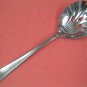 TOWLE STOCKBRIDGE PIERCED CLAM SHELL SERVER  SUPREME STAINLESS FLATWARE SILVERWARE