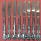 MSI MERCHANDISE SERVICE INC MARSEILLES 8 PLACE KNIVES STAINLESS FLATWARE SILVERWARE
