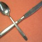 STANLEY ROBERTS CROWN DANESMORE TEASPOON & KNIFE STAINLESS FLATWARE SILVERWARE