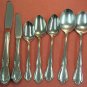 ONEIDA CHATEAU 7pc DELUXE STAINLESS FLATWARE SILVERWARE
