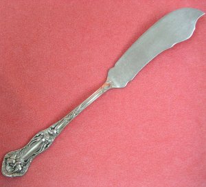 WBM SHEFFIELD WBM 1 WBM1 SPREADER FLATWARE SILVERWARE SILVERPLATE