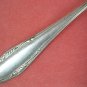 HML HMU 2pc SERVING SPOON & FORK FLATWARE SILVERWARE SILVERPLATE