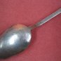 VINTAGE CLAMSHELL HALF MOON SPOON unknown pattern brand FLATWARE SILVERWARE SILVERPLATE