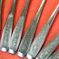 IMPERIAL CORTINA ROSE 10pc  STAINLESS FLATWARE SILVERWARE
