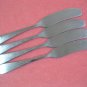 RETRONEAU KENT 4 SPREADERS STAINLESS FLATWARE SILVERWARE