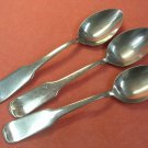ROGERS Co RIVERSIDE CLASSIC 3 PLACE SPOONS STAINLESS FLATWARE SILVERWARE