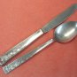 ONEIDA COBBLESTONE PLACE SPOON & KNIFE LTD STANHOME STAINLESS FLATWARE SILVERWARE