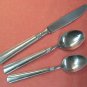 PFALTZGRAFF KENILWORTH KNIFE &2 SPOONS STAINLESS FLATWARE SILVERWARE