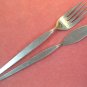 ONEIDA SATINIQUE SPREADER & FORK COMMUNITY STAINLESS FLATWARE SILVERWARE