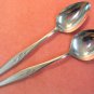 ONEIDA WOODMERE TEASPOON & SUGAR SPOON COMMUNITY STAINLESS FLATWARE SILVERWARE