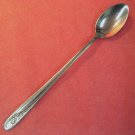 IMPERIAL EARLY ROSE ICED DRINK SPOON STAINLESS FLATWARE SILVERWARE