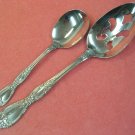 ONEIDA ROGERS HUNTINGTON ENGLISH GARDEN KINGS QUEENS 2SERVING STAINLESS FLATWARE SILVERWARE