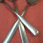 INTERNATIONAL COLONIAL SCROLL MARK II 3 SPOONS STAINLESS FLATWARE SILVERWARE