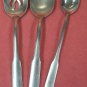 INTERNATIONAL COLONIAL SCROLL MARK II 3 SPOONS STAINLESS FLATWARE SILVERWARE