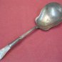 VINTAGE UNKNOWN BRAND PATTERN MOTHER OF PEARL CASSEROLE SPOON FLATWARE SILVERWARE SILVERPLATE
