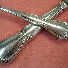 ONEIDA CHATEAU TEASPOON & BUTTER KNIFE DELUXE STAINLESS FLATWARE SILVERWARE