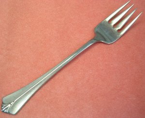 ONEIDA WESTGATE SALAD FORK DISTINCTION DELUXE STAINLESS FLATWARE SILVERWARE
