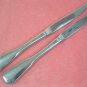 ONEIDA PLYMOUTH ROCK 2 STEAK KNIVES PROFILE STAINLESS FLATWARE SILVERWARE