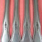REED & BARTON LA BOHEME 4 PLACE KNIVES REBACRAFT STAINLESS FLATWARE SILVERWARE