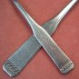ONEIDA NORWEGIAN WOOD PLACE FORK & TEASPOON NORTHLAND STAINLESS FLATWARE SILVERWARE