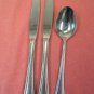 ONEIDA BEADED ARTISTRY BELFORD NEEDLEPOINT ONEIDACRAFT 1881 ROGERS 3pc STAINLESS FLATWARE SILVERWARE