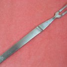 CHRYSLER SMALL SERVING FORK ITALY STAINLESS FLATWARE SILVERWARE