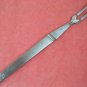 CHRYSLER SMALL SERVING FORK ITALY STAINLESS FLATWARE SILVERWARE