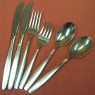 INTERNATIONAL 6 MODERN LIVING FORKS SPOONS KNIVES ROGERS CUTLERY Co STAINLESS FLATWARE SILVERWARE INTERNATIONAL 6 MODERN LIVING FORKS SPOONS KNIVES ROGERS CUTLERY Co STAINLESS FLATWARE SILVERWARE