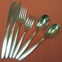 INTERNATIONAL 6 MODERN LIVING FORKS SPOONS KNIVES ROGERS CUTLERY Co STAINLESS FLATWARE SILVERWARE
