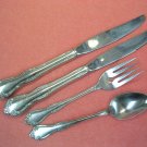 ONEIDA MANSFIELD BAR BERRY CRANFORD 5pc LTD WM ROGERS GLOSSY STAINLESS FLATWARE SILVERWARE