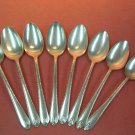 INTERNATIONAL WM ROGERS EXQUISITE 8 PLACE SPOONS 1940 SILVERPLATE FLATWARE