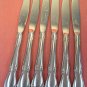ONEIDA CHATEAU 6 PLACE KNIVES DELUXE STAINLESS FLATWARE SILVERWARE