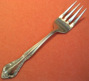 ESTIA CASCADE SALAD FORK STAINLESS FLATWARE SILVERWARE
