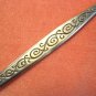 GORHAM SPANISH SCROLL FLAT HANDLE MASTER BUTTER STAINLESS FLATWARE SILVERWARE