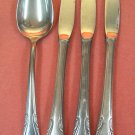 WALLACE SONATA 1947 4pc SILVERPLATE FLATWARE SILVERWARE