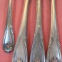 WALLACE SONATA 1947 4pc SILVERPLATE FLATWARE SILVERWARE