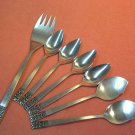 CARLTON CAMEO 7pc Serving Fork 2 Jelly 4 Fruit STAINLESS FLATWARE SILVERWARE CARLTON CAMEO 7pc Serving Fork 2 Jelly 4 Fruit STAINLESS FLATWARE SILVERWARE