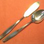 INTERNATIONAL AMERICAN CHARM SPREADER & TEASPOON STAINLESS FLATWARE SILVERWARE