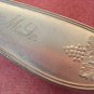 SIMPSON HM & CO HALL MILLER GRAPE FORK MLmono SILVERPLATE FLATWARE