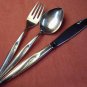 ONEIDA COMMUNITY FLIGHT SPOON FORK KNIFE 1963 FLATWARE SILVERWARE SILVERPLATE