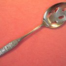 NATIONAL NS VALINDA PIERCED SERVER STAINLESS FLATWARE SILVERWARE