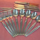 HERMANN JAKOBS HJ 18pc CHRONISTA SOLINGEN ROSTFREI STAINLESS FLATWARE SILVERWARE