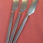 HULL PRINCESS LILLIAN 3 PLACE KNIVES STAINLESS STEEL FLATWARE SILVERWARE